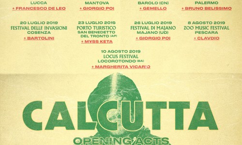 Calcutta in concerto: ecco gli ospiti del tour estivo